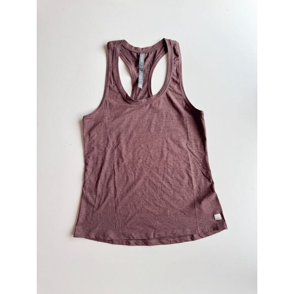 VUORI Lux Performance Heather Purple Full Length Racerback Tank, Size M - Picture 6 of 11